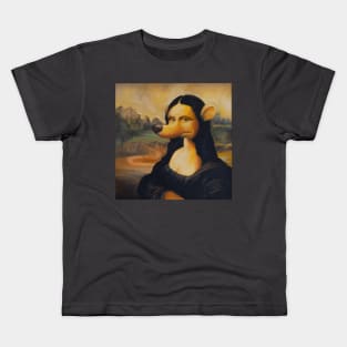 Mona Lisa's Rodent Kids T-Shirt